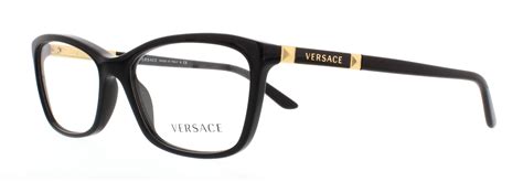 versace brille damen mit perlen an bügel|Versace Eyewear .